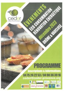 CEDER Programme décembre 2023