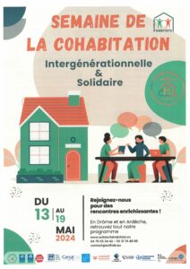 Semaine de la cohabitation intergénérationnelle et solidaire du 13 au 19 mai 2024