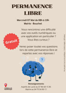 Ateliers Numériques mercredi 07 mai 2025