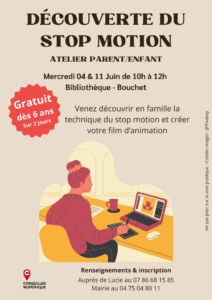 Ateliers Numériques Mercredi 04 juin 2025