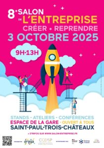 Salon de l’Entreprise le 03 Octobre 2025 à Saint-Paul-Trois-Châteaux