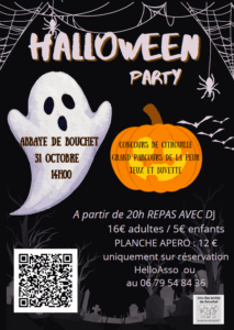 HALLOWEEN PARTY DU 31 OCTOBRE 2025