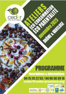 CEDER : Ateliers Éco consommation Éco parentalité novembre 2025