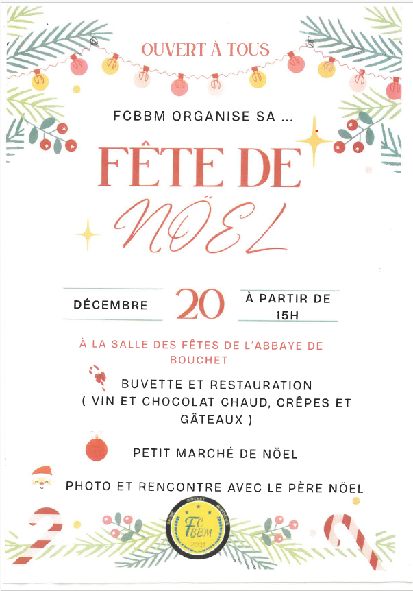 FCBBM - Fête de Noël à l'Abbaye