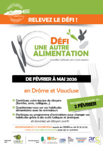 DÉFI UNE AUTRE ALIMENTATION – CEDER