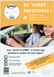 Information CCDSP : Service de Covoiturage « Convoit&rsquo; en Karos »