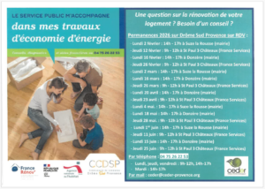 CEDER – Permanences 2026