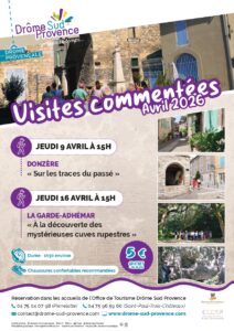 Visites commentées – Avril 2026