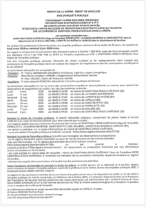 Enquête Publique du 04 mai au 05 juin 2026