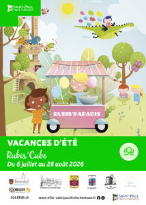 Vacances d&rsquo;été – Rubis&rsquo;Cube du 06 juillet au 26 août 2026