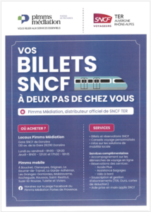 PIMMS MEDIATION – Vos billet de train à deux pas de chez vous